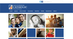 Desktop Screenshot of cacatholic.org